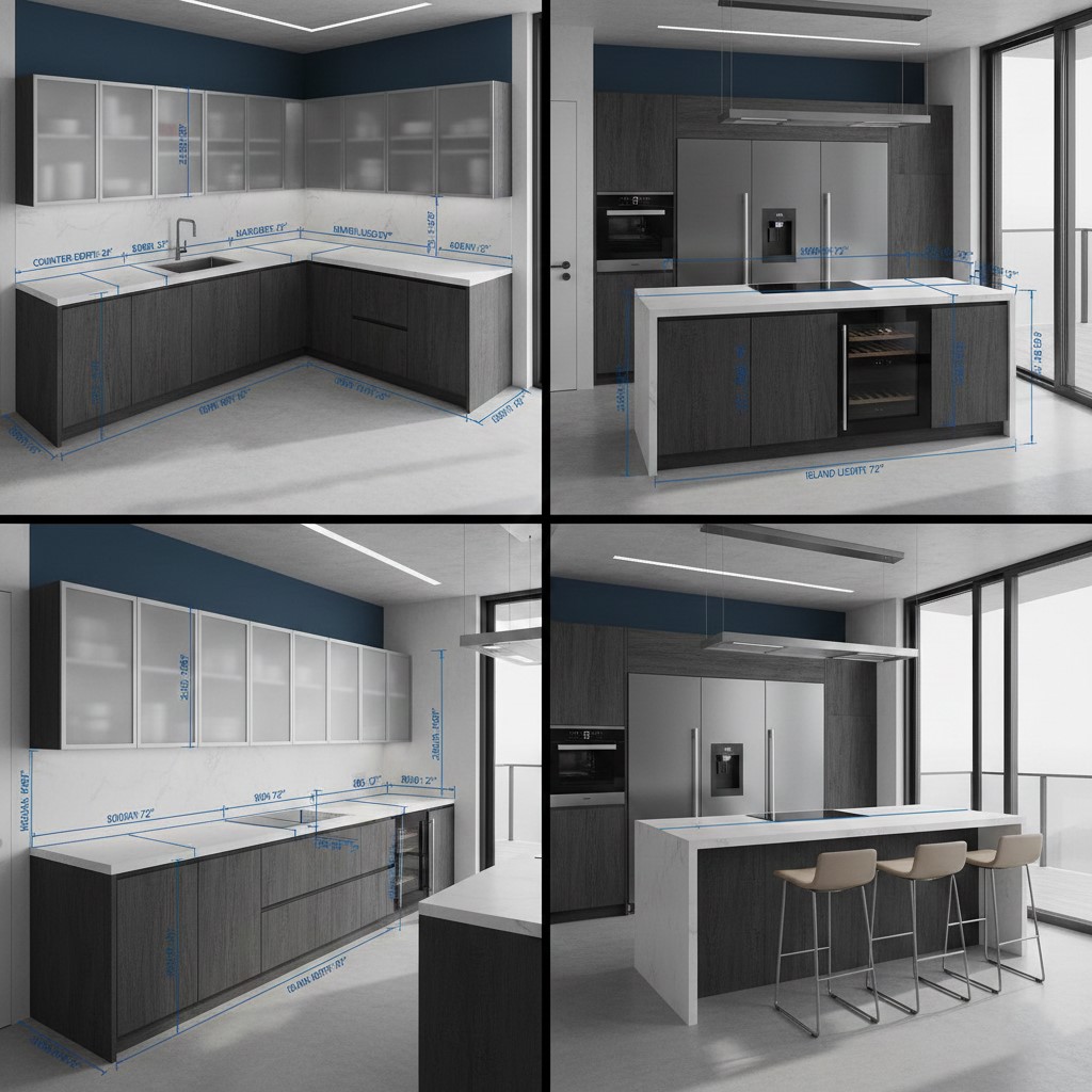 تصميم 3D للمطابخ قبل التنفيذ